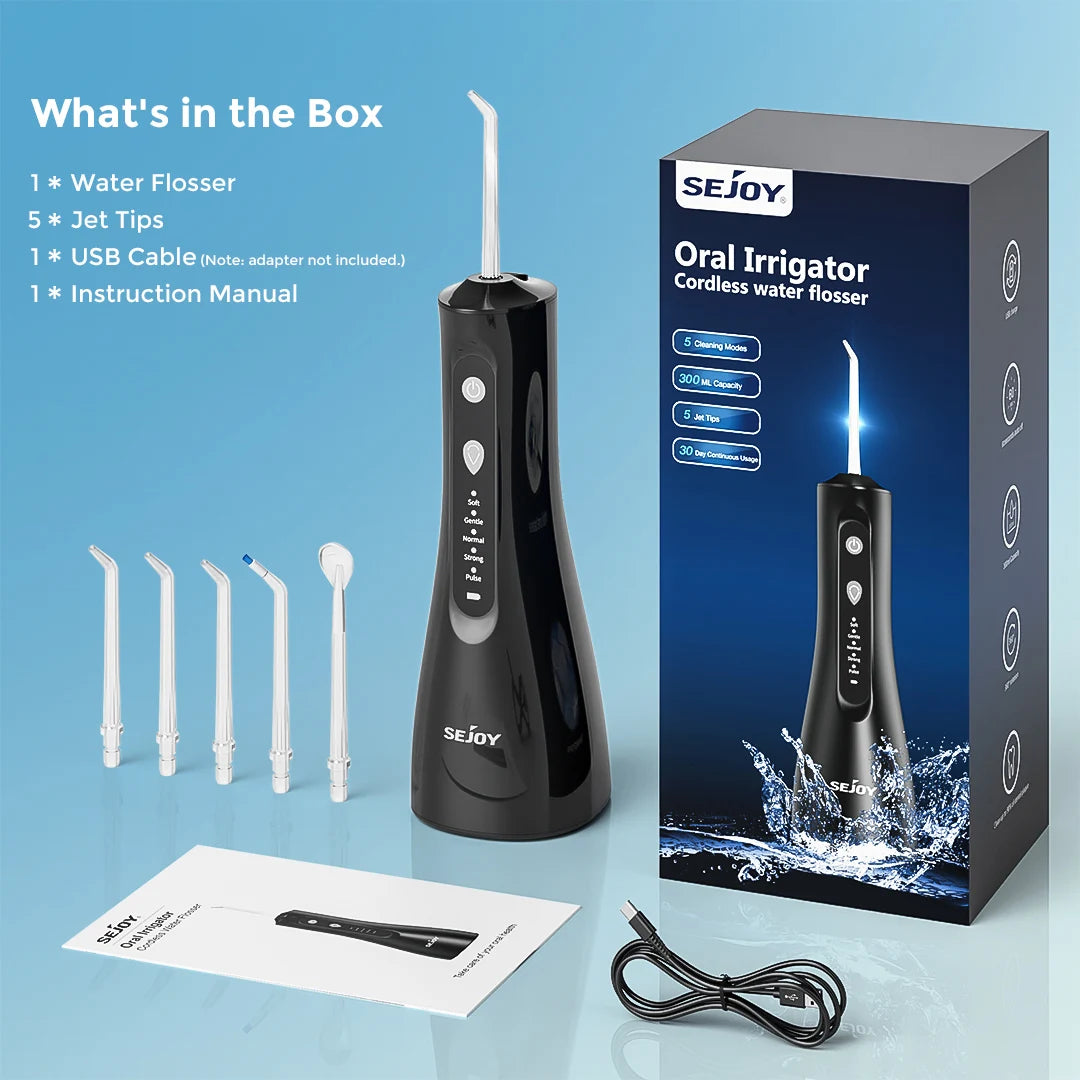 Sejoy AquaPulse 5-in-1 Flosser
