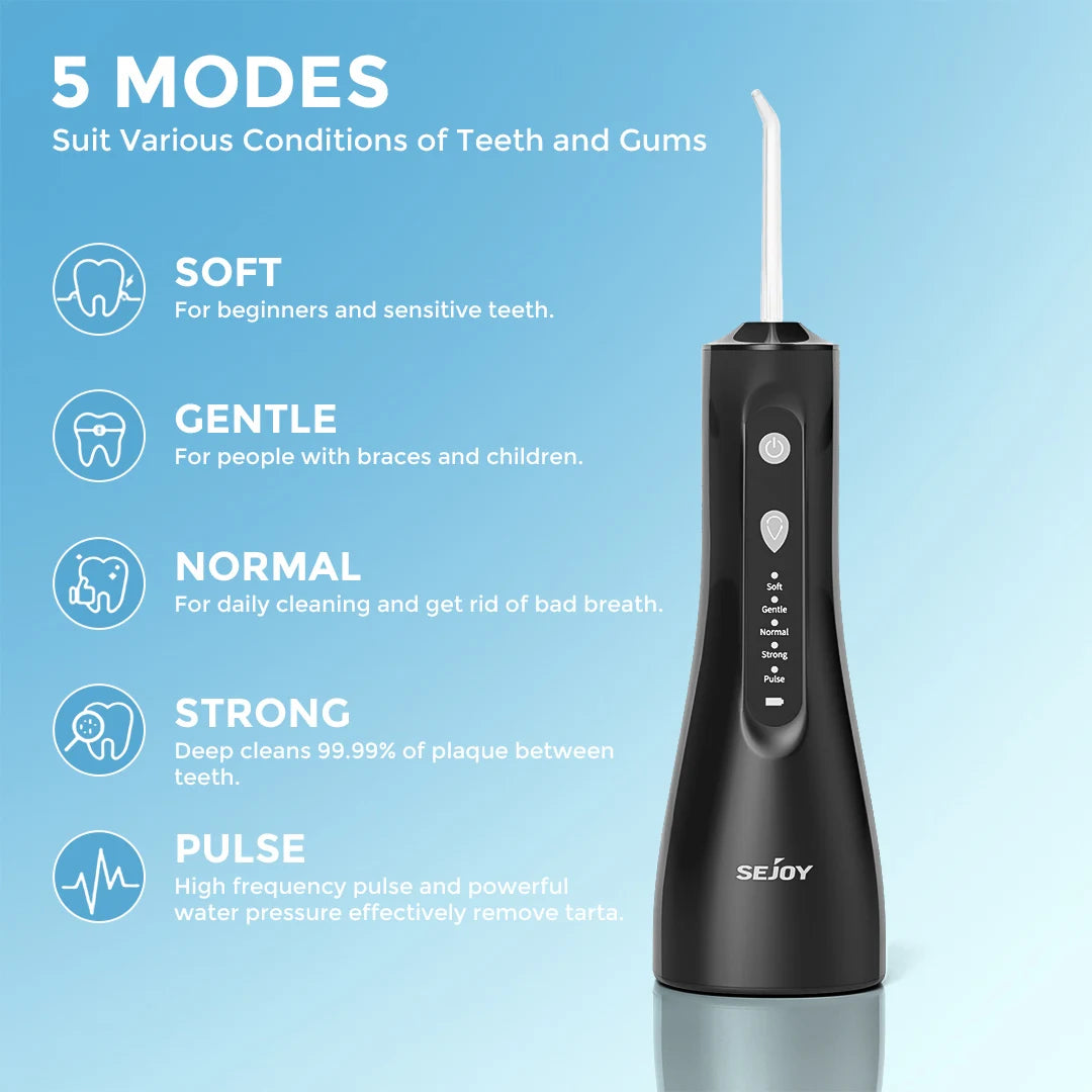 Sejoy AquaPulse 5-in-1 Flosser