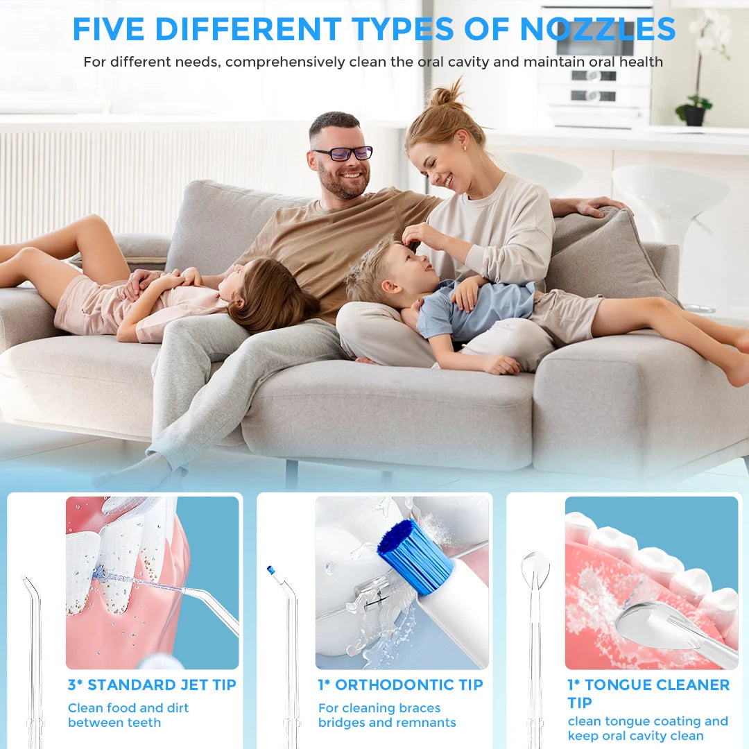 Sejoy AquaPulse 5-in-1 Flosser